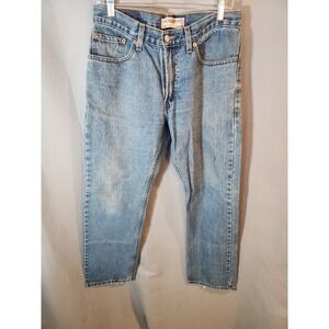 Levis Jeans Mens 31x29 Blue 505 Regular Straight American Workwear Medium Denim